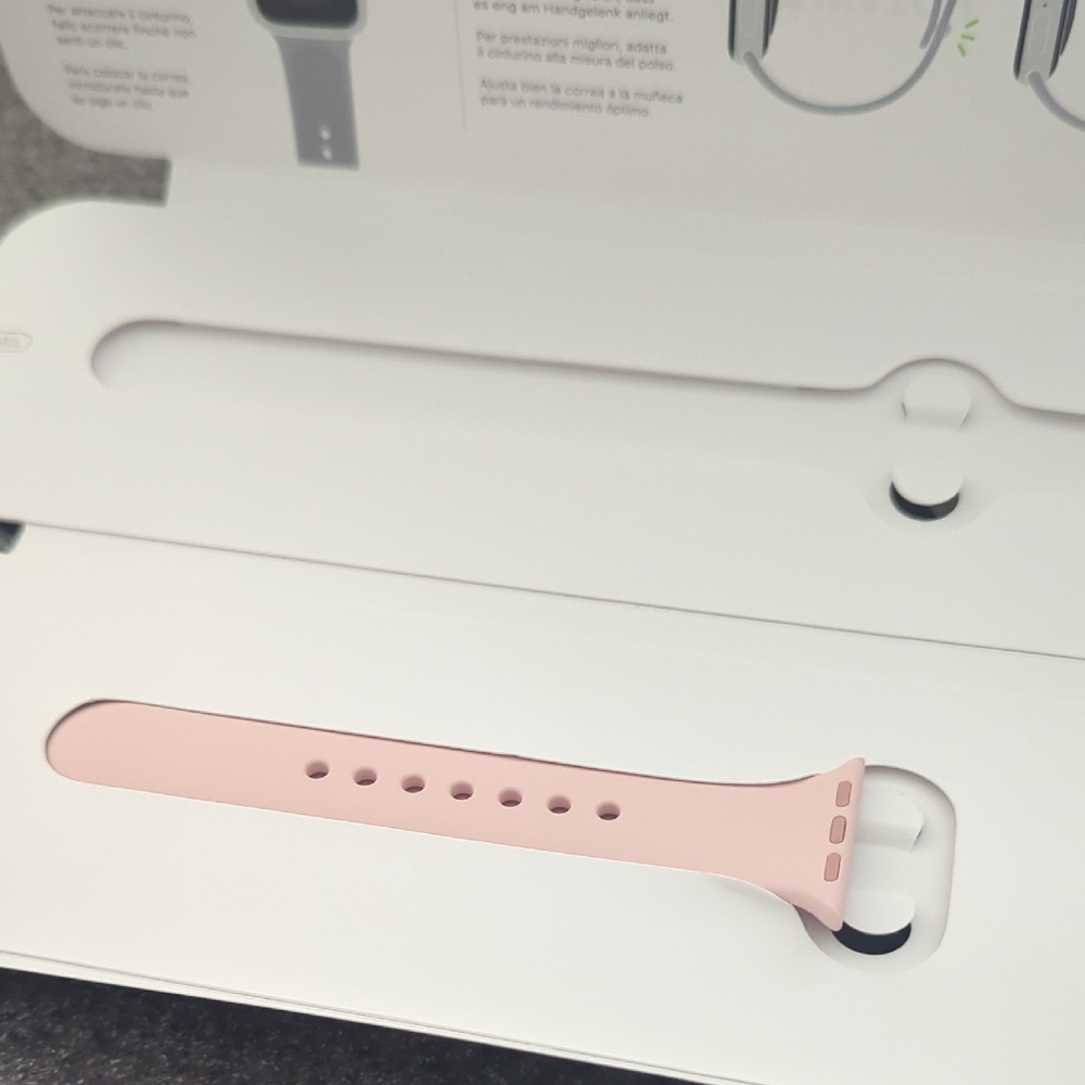 Pink Apple Watch Band For series 5 Size Small -- One End